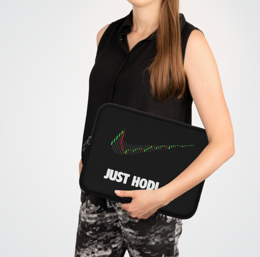 JUST HODL IT Laptop Sleeve